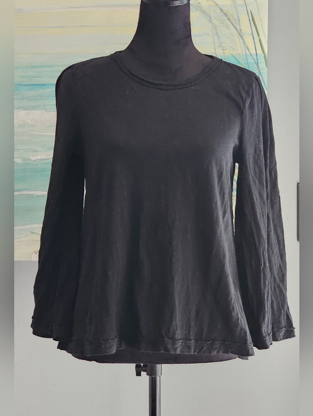 Anthropologie Pilcro Flare Sleeve Top